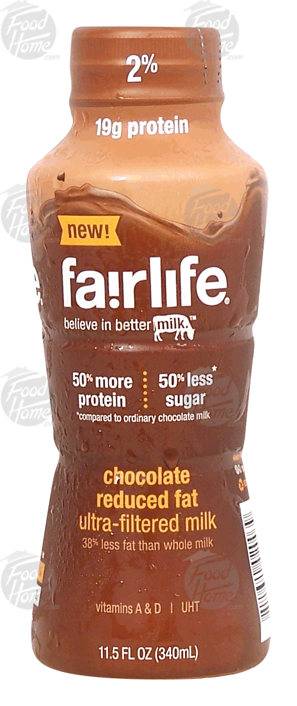 fairlife  chocolate milk, reduced fat, 50% less sugar Full-Size Picture